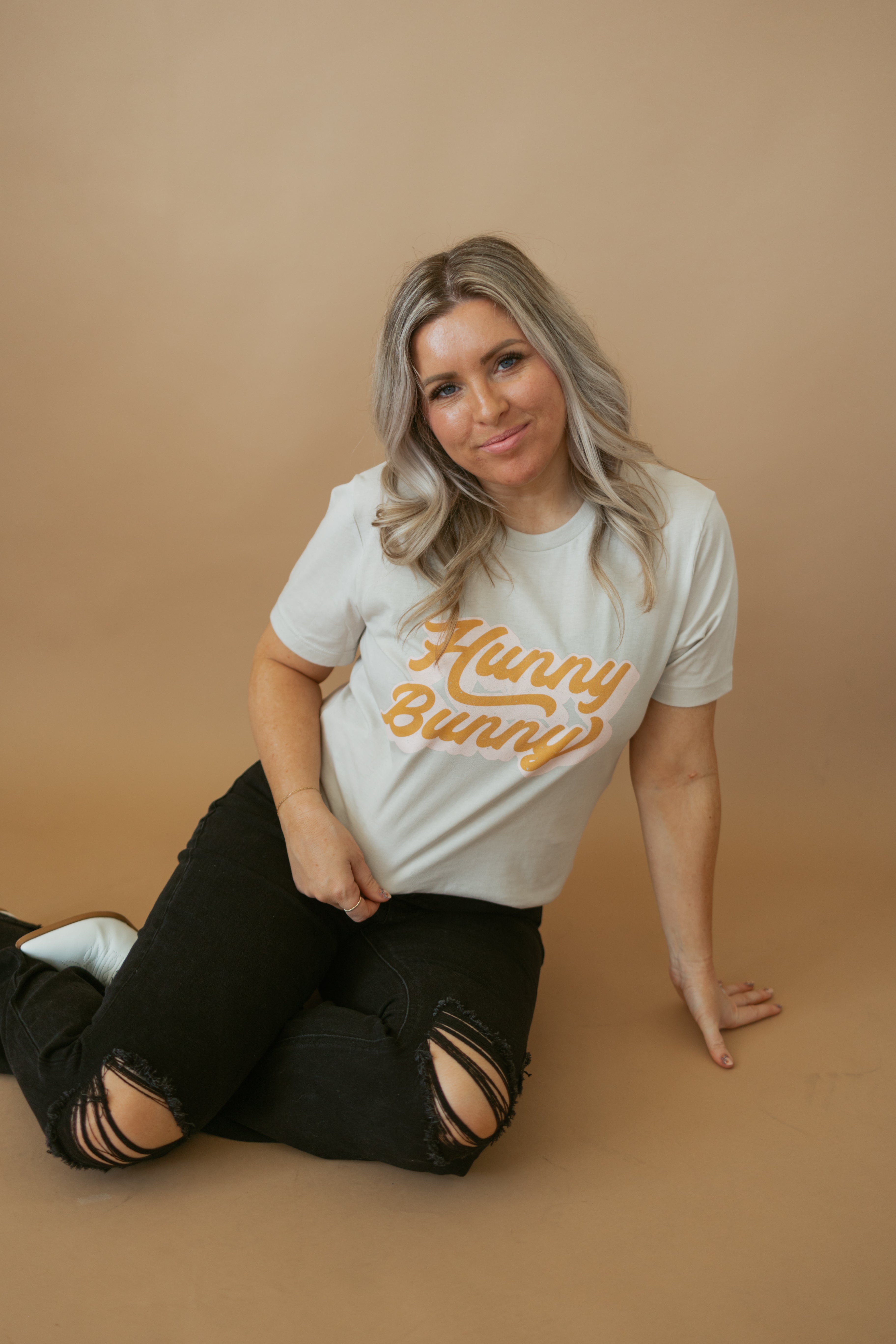 Hunny Bunny | Adult Tee-Womens - Tops - Tees-Sister Shirts-Sister Shirts, Cute & Custom Tees for Mama & Littles in Trussville, Alabama.