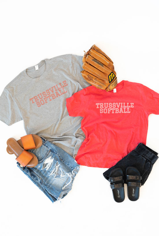 Trussville Softball | Kids Tee | RTS-Kids Tees-Sister Shirts-Sister Shirts, Cute & Custom Tees for Mama & Littles in Trussville, Alabama.