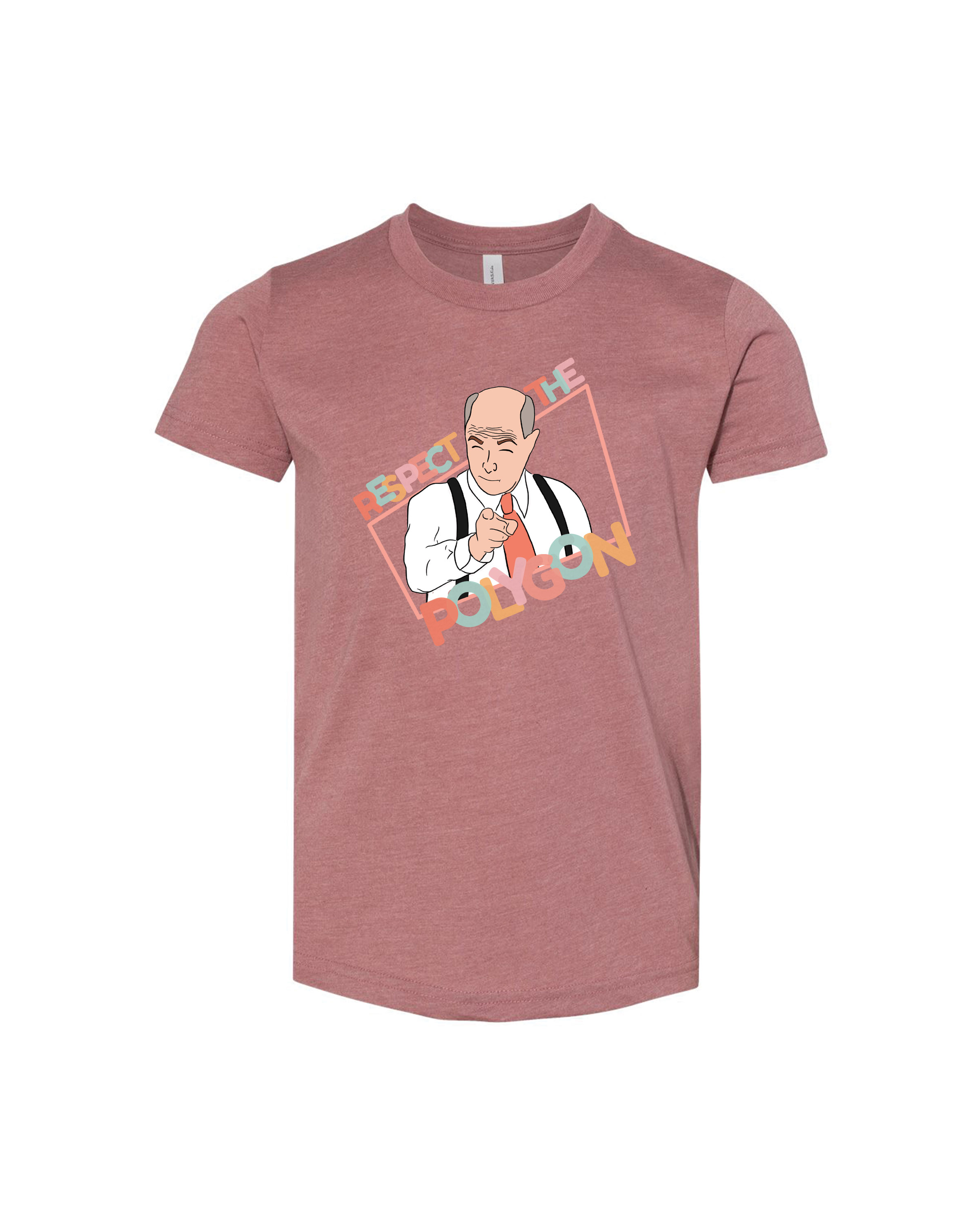 Respect the Polygon | Kids Tee-Youth - Tops - Tees-Sister Shirts-Sister Shirts, Cute & Custom Tees for Mama & Littles in Trussville, Alabama.