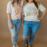 He Is Risen Groovy | Adult Tee-Womens - Tops - Tees-Sister Shirts-Sister Shirts, Cute & Custom Tees for Mama & Littles in Trussville, Alabama.