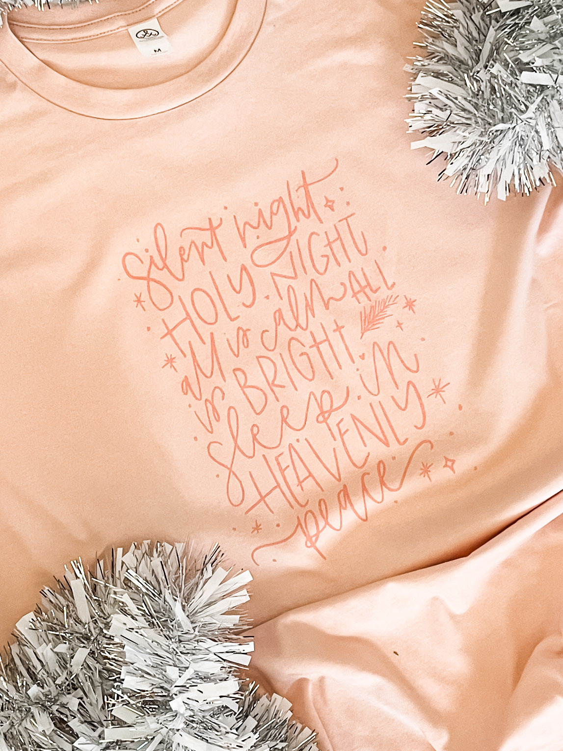 Silent Night | Adult Tee | RTS-Adult Tee-Sister Shirts-Sister Shirts, Cute & Custom Tees for Mama & Littles in Trussville, Alabama.