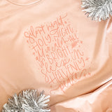 Silent Night | Adult Tee | RTS-Adult Tee-Sister Shirts-Sister Shirts, Cute & Custom Tees for Mama & Littles in Trussville, Alabama.