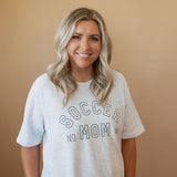 Customizable Sports Mom | French Terry Side Slit Crewneck-Womens - Tops - Tees-Sister Shirts-Sister Shirts, Cute & Custom Tees for Mama & Littles in Trussville, Alabama.
