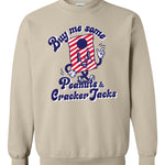 Peanuts + Cracker Jacks | Adult Crewneck-Women - Tops - Crewnecks-Sister Shirts-Sister Shirts, Cute & Custom Tees for Mama & Littles in Trussville, Alabama.