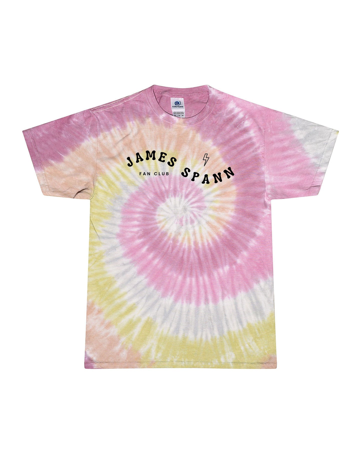 Spann Fan Club Retro | Adult Tie Dye Tee | RTS-Adult Tee-Sister Shirts-Sister Shirts, Cute & Custom Tees for Mama & Littles in Trussville, Alabama.