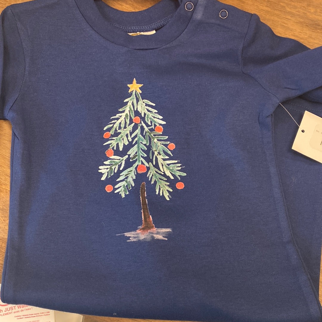 Watercolor Tree | Boys Romper | RTS-Baby-Sister Shirts-Sister Shirts, Cute & Custom Tees for Mama & Littles in Trussville, Alabama.