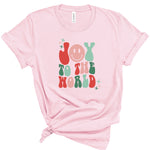 Joy To The World Happy | Kids Tee-Kids Tees-Sister Shirts-Sister Shirts, Cute & Custom Tees for Mama & Littles in Trussville, Alabama.