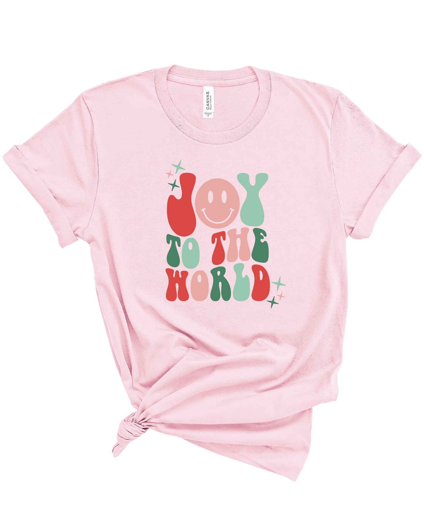 Joy To The World Happy | Kids Tee-Kids Tees-Sister Shirts-Sister Shirts, Cute & Custom Tees for Mama & Littles in Trussville, Alabama.