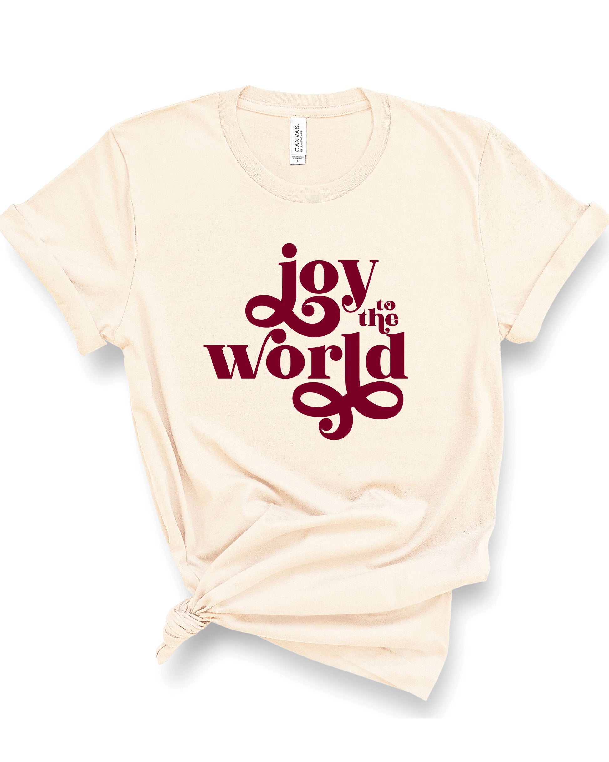 Joy To The World | Adult Tee-Adult Tee-Sister Shirts-Sister Shirts, Cute & Custom Tees for Mama & Littles in Trussville, Alabama.