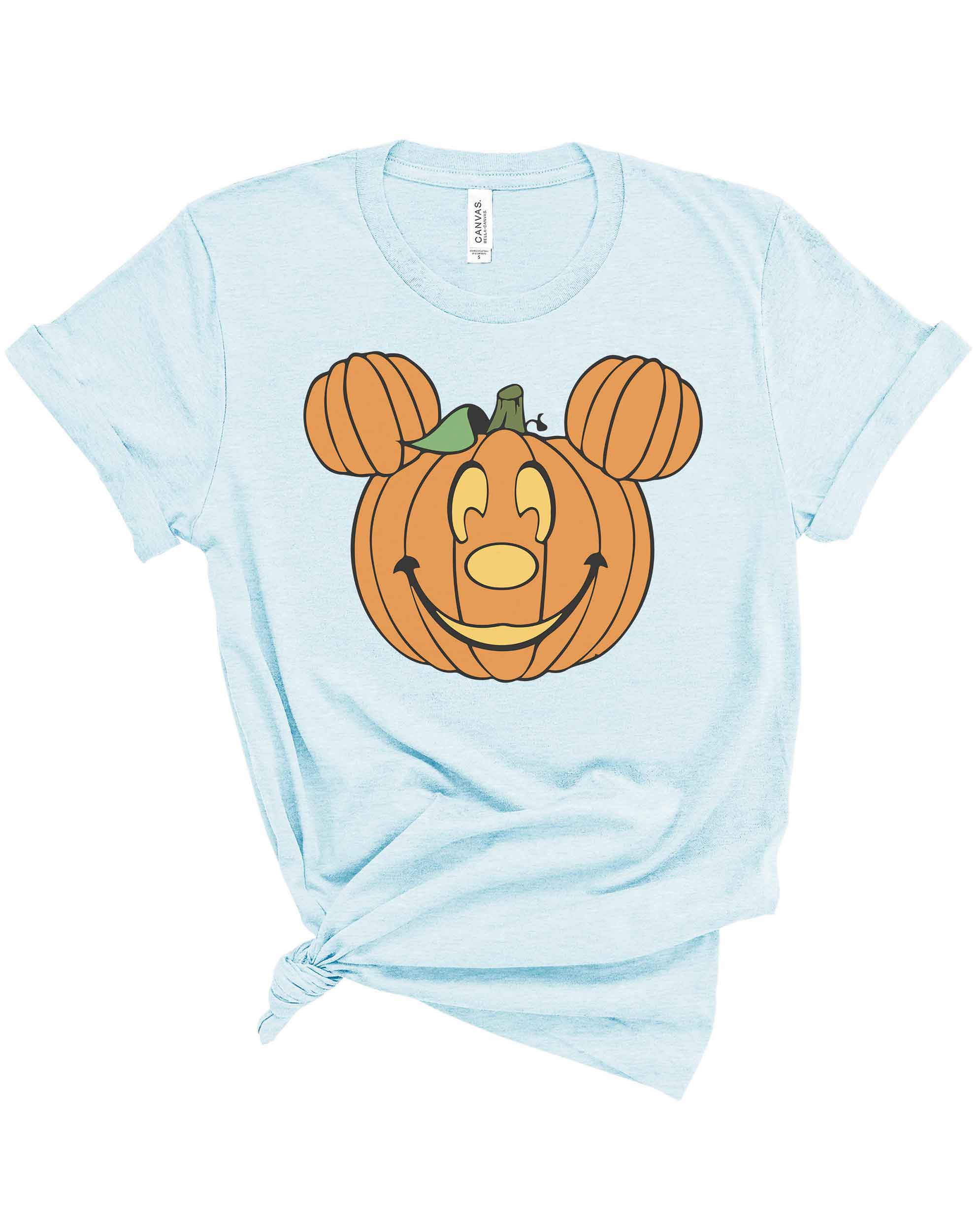 Pumpkin Mickey Inspired | Adult Tee-Womens - Tops - Tees-Sister Shirts-Sister Shirts, Cute & Custom Tees for Mama & Littles in Trussville, Alabama.