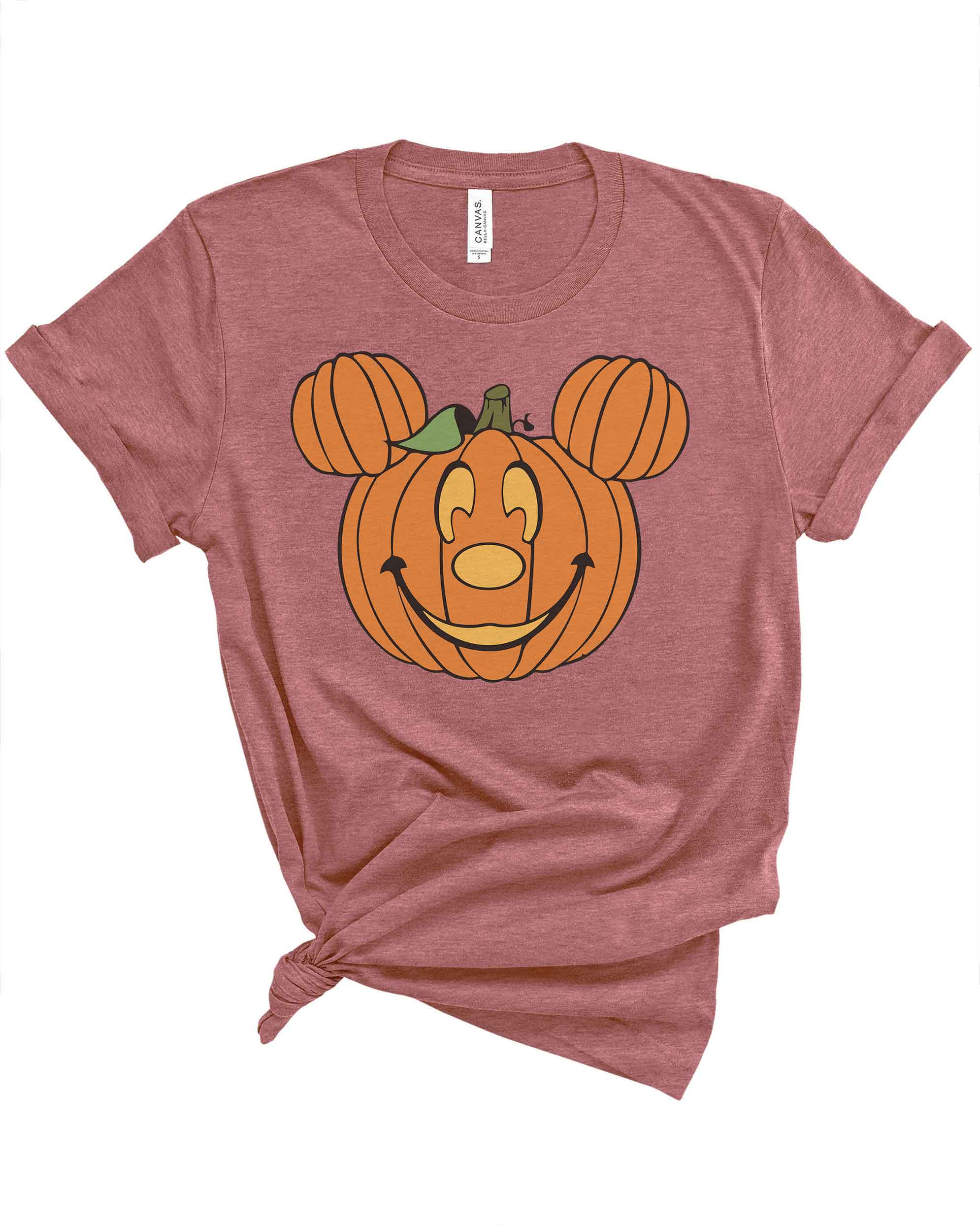 Pumpkin Mickey Inspired | Adult Tee-Womens - Tops - Tees-Sister Shirts-Sister Shirts, Cute & Custom Tees for Mama & Littles in Trussville, Alabama.