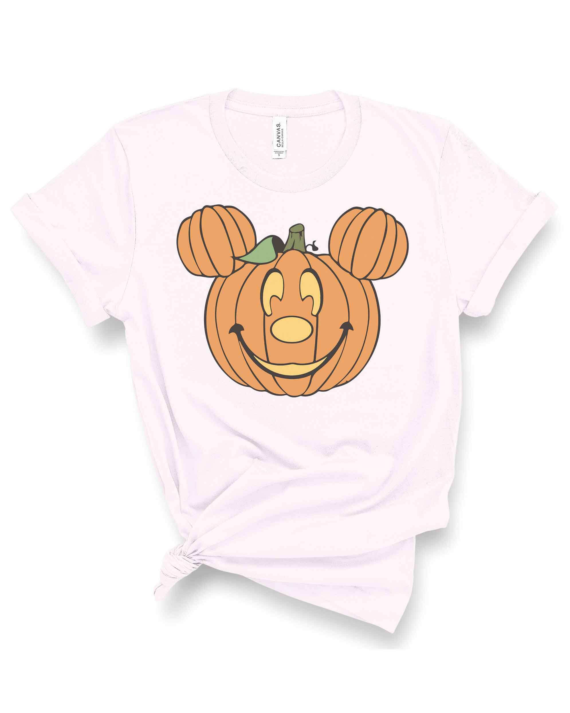 Pumpkin Mickey Inspired | Adult Tee-Womens - Tops - Tees-Sister Shirts-Sister Shirts, Cute & Custom Tees for Mama & Littles in Trussville, Alabama.