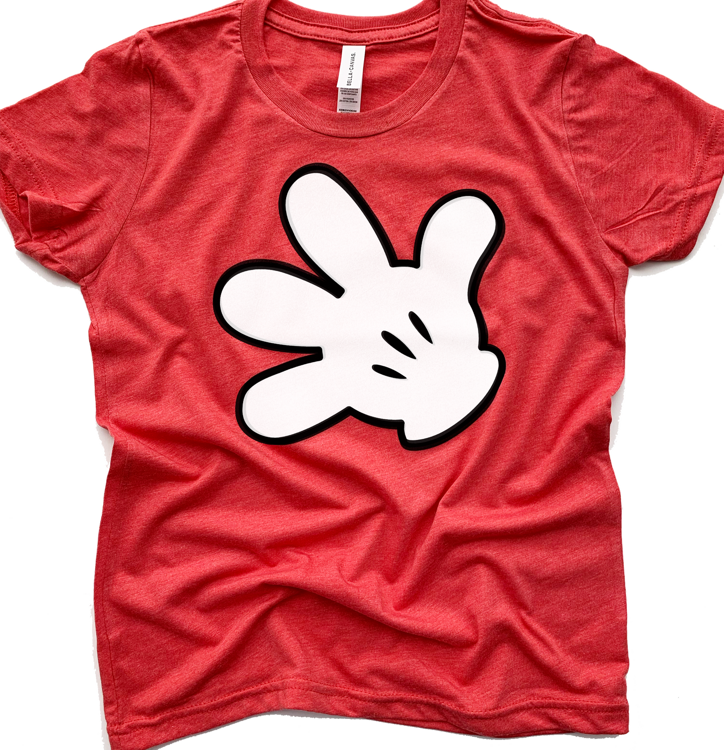 Mickey Inspired Glove | Tee | Kids-Kids Tees-Sister Shirts-Sister Shirts, Cute & Custom Tees for Mama & Littles in Trussville, Alabama.