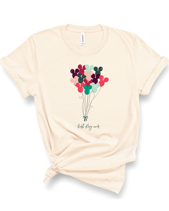 Best Day Ever Balloon | Adult Tee-Adult Tee-Sister Shirts-Sister Shirts, Cute & Custom Tees for Mama & Littles in Trussville, Alabama.