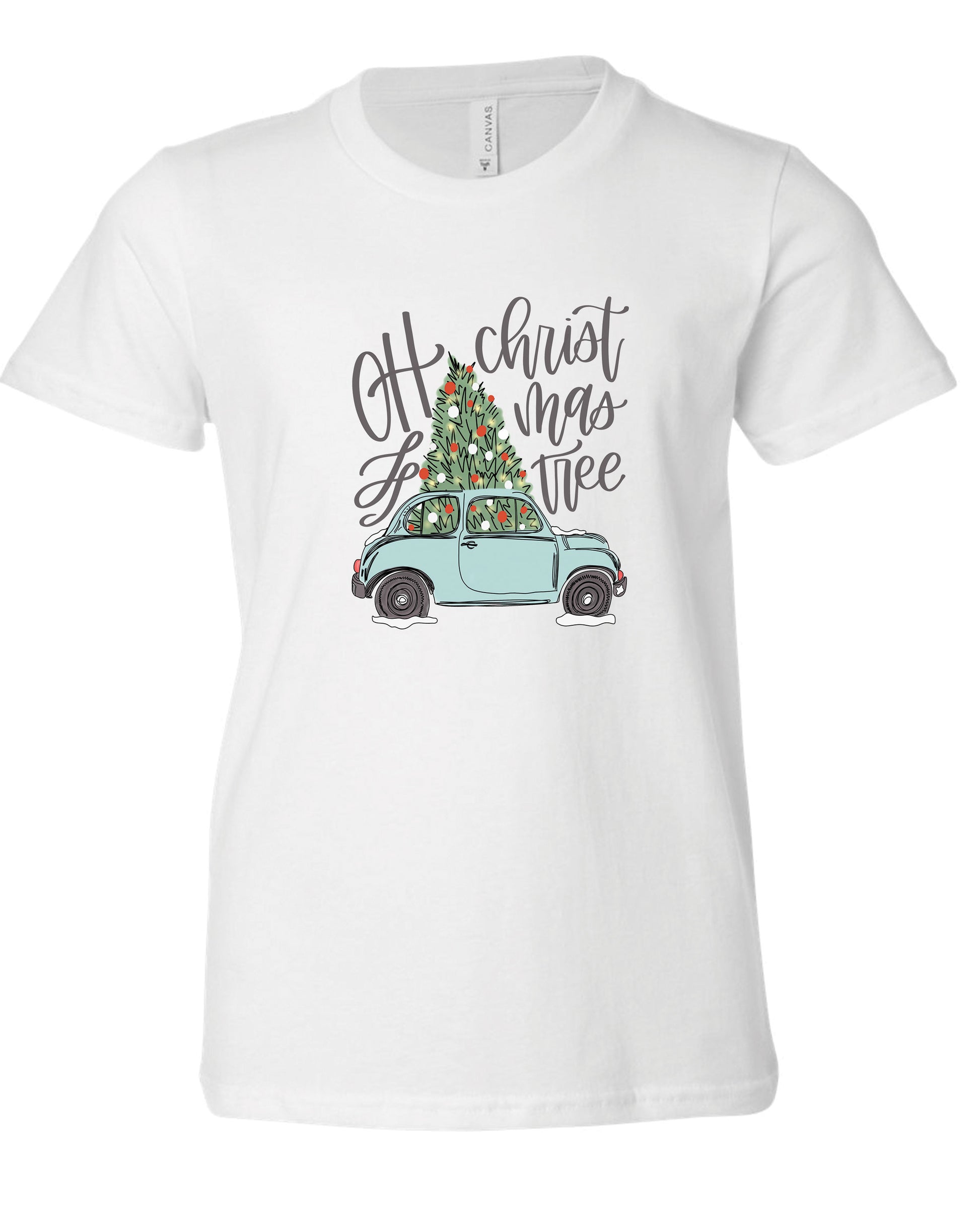 Oh Christmas Tree | Kids Tee-Kids Tees-Sister Shirts-Sister Shirts, Cute & Custom Tees for Mama & Littles in Trussville, Alabama.