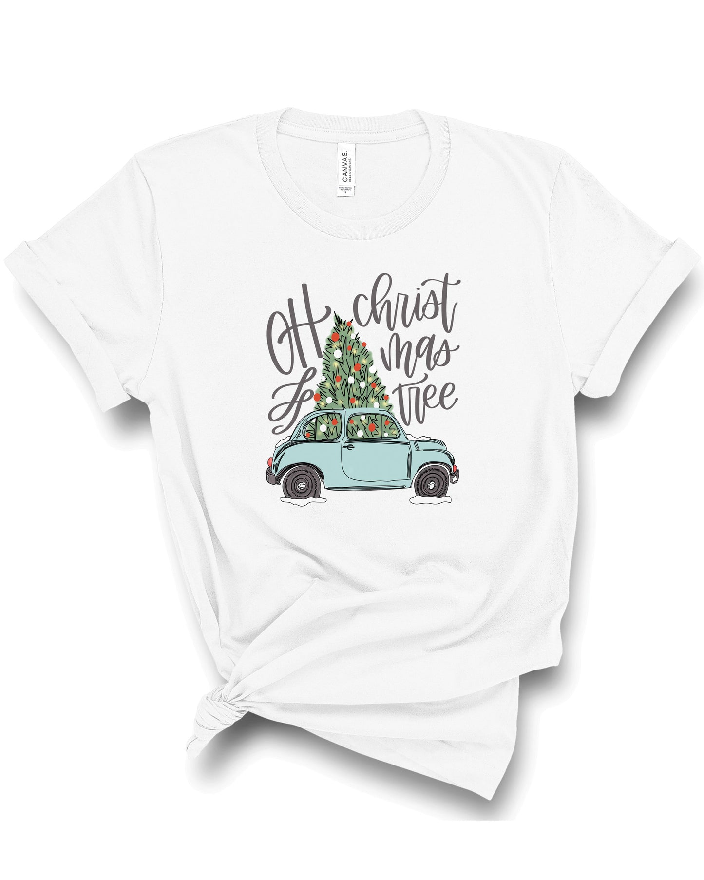 Oh Christmas Tree | Adult Tee-Adult Tee-Sister Shirts-Sister Shirts, Cute & Custom Tees for Mama & Littles in Trussville, Alabama.