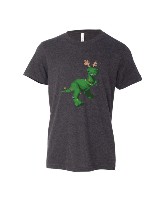 Reindeer Rex | Kids Tee-Kids Tees-Sister Shirts-Sister Shirts, Cute & Custom Tees for Mama & Littles in Trussville, Alabama.