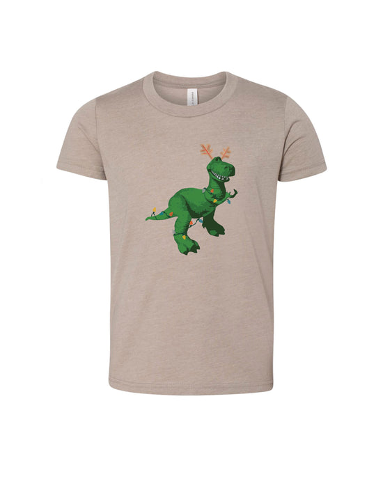 Reindeer Rex | Kids Tee-Kids Tees-Sister Shirts-Sister Shirts, Cute & Custom Tees for Mama & Littles in Trussville, Alabama.