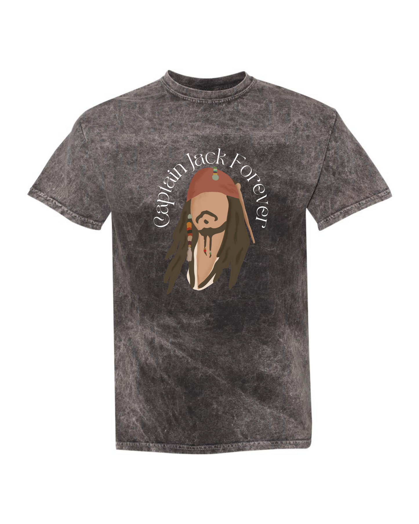 Captain Jack Forever | Adult Mineral Wash Tee-Adult Tee-Sister Shirts-Sister Shirts, Cute & Custom Tees for Mama & Littles in Trussville, Alabama.