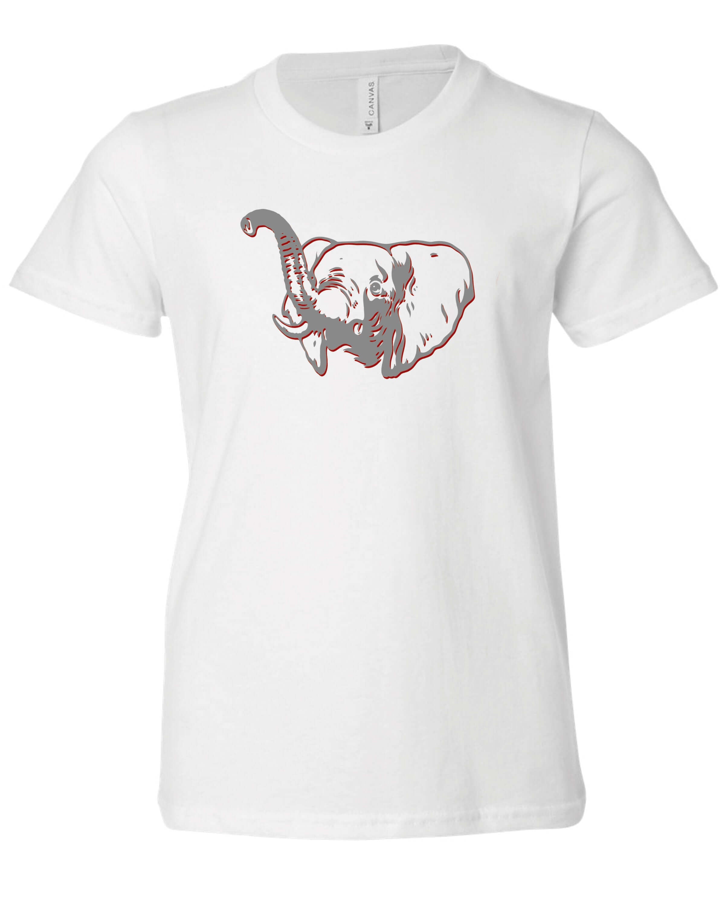Sketch Elephant | Kids Tee | RTS-Kids Tees-Sister Shirts-Sister Shirts, Cute & Custom Tees for Mama & Littles in Trussville, Alabama.