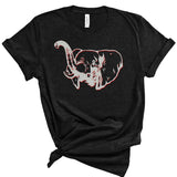 Sketch Elephant | Adult Tee-Womens - Tops - Tees-Sister Shirts-Sister Shirts, Cute & Custom Tees for Mama & Littles in Trussville, Alabama.