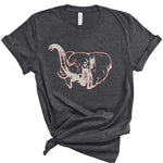 Sketch Elephant | Adult Tee-Womens - Tops - Tees-Sister Shirts-Sister Shirts, Cute & Custom Tees for Mama & Littles in Trussville, Alabama.