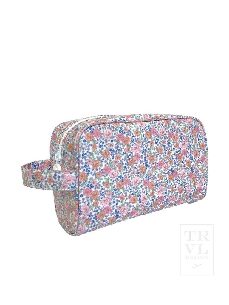 TRVL Design | Stowaway Toiletry Bag | Garden Floral-Sister Shirts-Sister Shirts, Cute & Custom Tees for Mama & Littles in Trussville, Alabama.