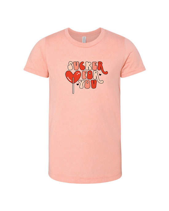 Sucker for You | Kids Tee-Kids Tees-Sister Shirts-Sister Shirts, Cute & Custom Tees for Mama & Littles in Trussville, Alabama.