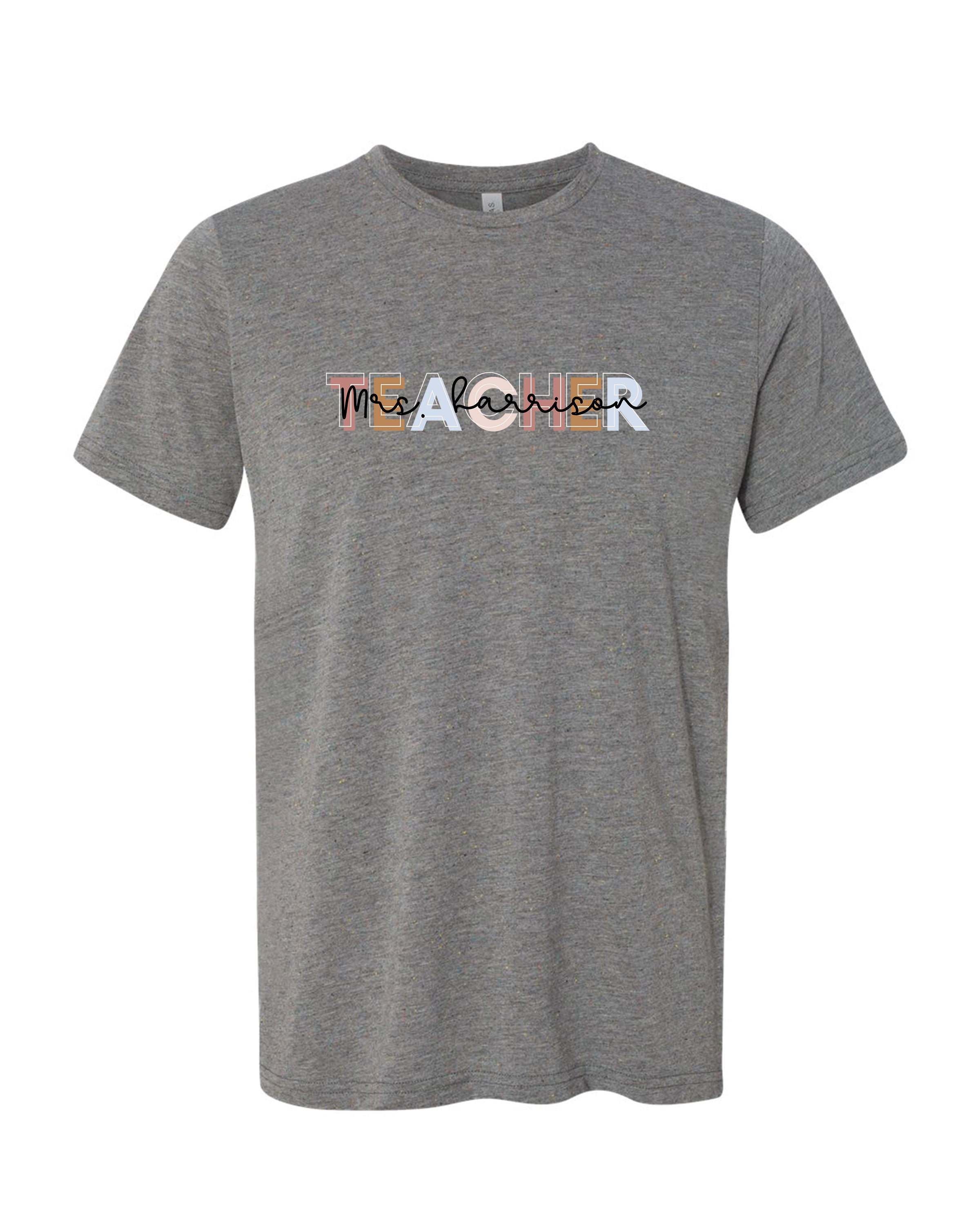 Customizable Teacher | Adult Tee-Womens - Tops - Tees-Sister Shirts-Sister Shirts, Cute & Custom Tees for Mama & Littles in Trussville, Alabama.