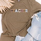 Customizable Teacher | Adult Tee-Womens - Tops - Tees-Sister Shirts-Sister Shirts, Cute & Custom Tees for Mama & Littles in Trussville, Alabama.
