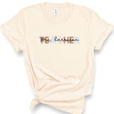 Customizable Teacher | Adult Tee-Womens - Tops - Tees-Sister Shirts-Sister Shirts, Cute & Custom Tees for Mama & Littles in Trussville, Alabama.