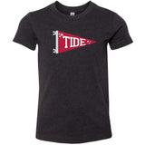 Tide Gameday Pennant | Kids Tee-Youth - Tops - Tees-Sister Shirts-Sister Shirts, Cute & Custom Tees for Mama & Littles in Trussville, Alabama.