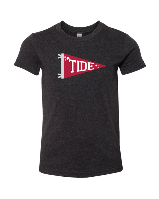Tide Gameday Pennant | Kids Tee-Kids Tees-Sister Shirts-Sister Shirts, Cute & Custom Tees for Mama & Littles in Trussville, Alabama.