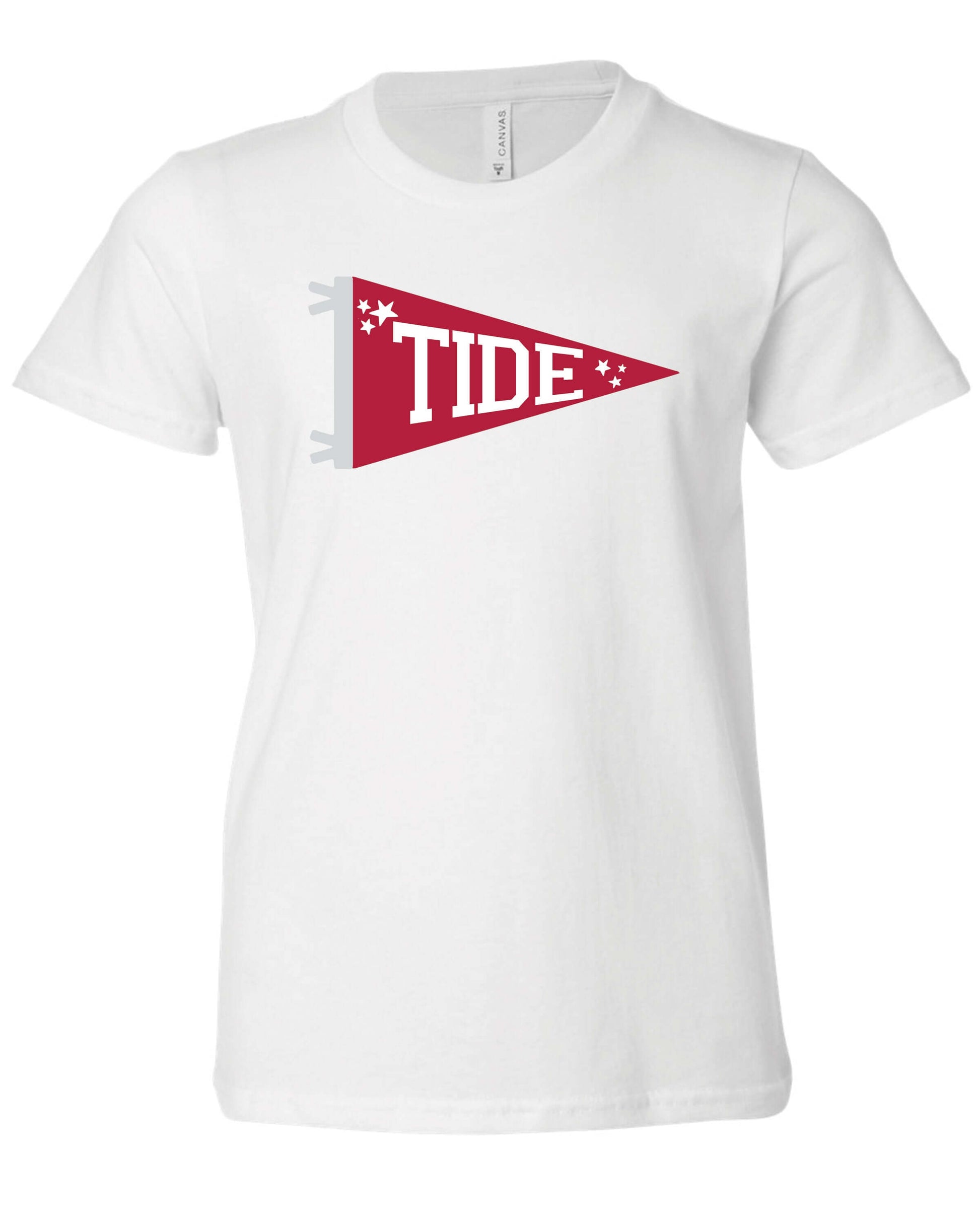 Tide Gameday Pennant | Kids Tee-Kids Tees-Sister Shirts-Sister Shirts, Cute & Custom Tees for Mama & Littles in Trussville, Alabama.