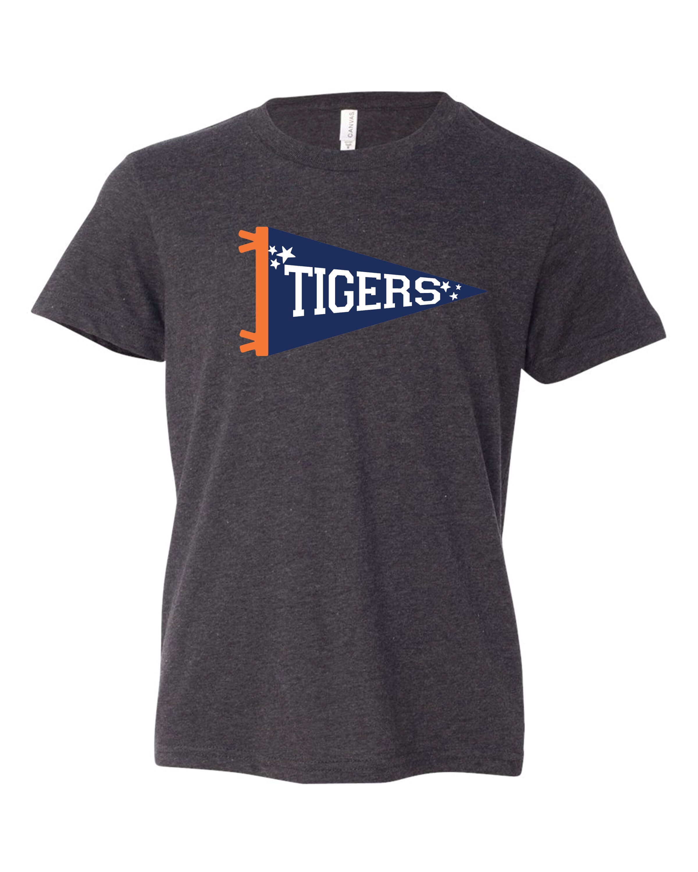 Auburn Tigers Gameday Pennant | Kids Tee-Youth - Tops - Tees-Sister Shirts-Sister Shirts, Cute & Custom Tees for Mama & Littles in Trussville, Alabama.