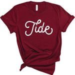 Tide Stamped Gameday | Adult Tee-Womens - Tops - Tees-Sister Shirts-Sister Shirts, Cute & Custom Tees for Mama & Littles in Trussville, Alabama.