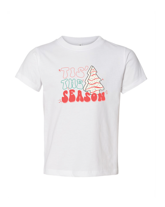 Tis the Season Cake | Kids Tee-Kids Tees-Sister Shirts-Sister Shirts, Cute & Custom Tees for Mama & Littles in Trussville, Alabama.