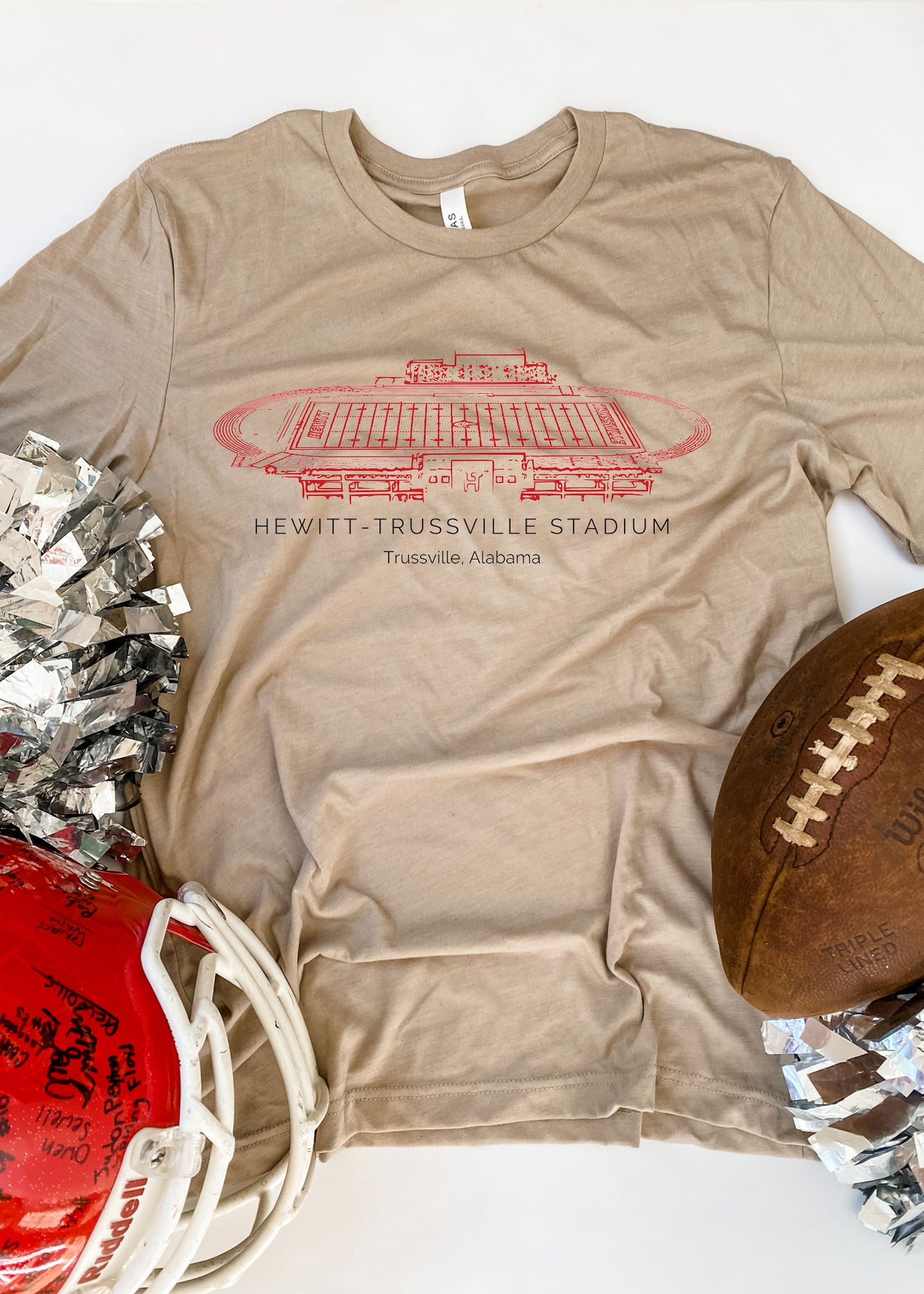 Load image into Gallery viewer, Hewitt Trussville Stadium | Adult Tee-Adult Tee-Sister Shirts-Sister Shirts, Cute &amp;amp; Custom Tees for Mama &amp;amp; Littles in Trussville, Alabama.

