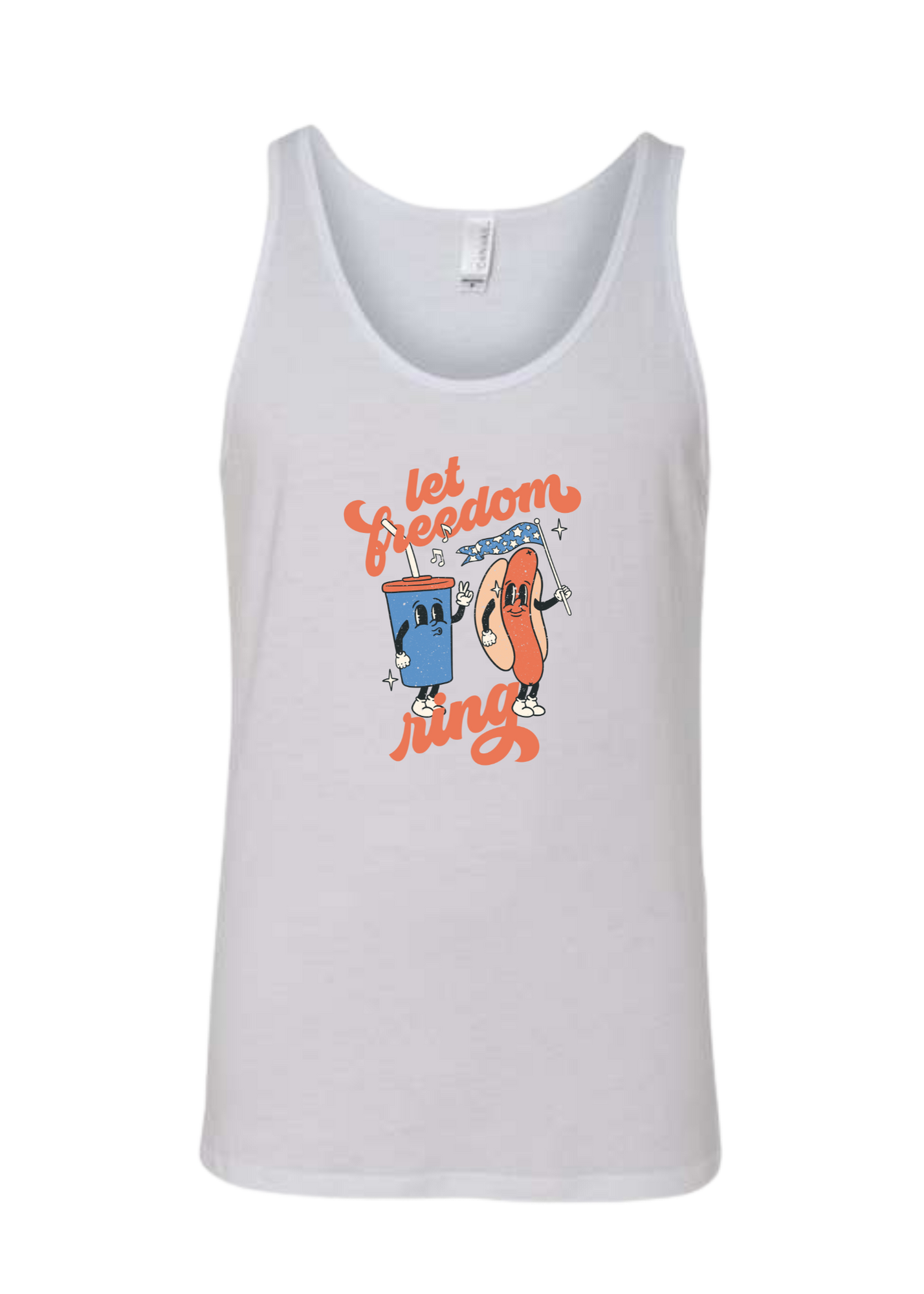 Let Freedom Ring | Adult Tank-Adult Tank-Sister Shirts-Sister Shirts, Cute & Custom Tees for Mama & Littles in Trussville, Alabama.
