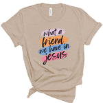 What a Friend | Adult Tee-Womens - Tops - Tees-Sister Shirts-Sister Shirts, Cute & Custom Tees for Mama & Littles in Trussville, Alabama.