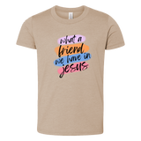 What a Friend | Kids Tee-Youth - Tops - Tees-Sister Shirts-Sister Shirts, Cute & Custom Tees for Mama & Littles in Trussville, Alabama.